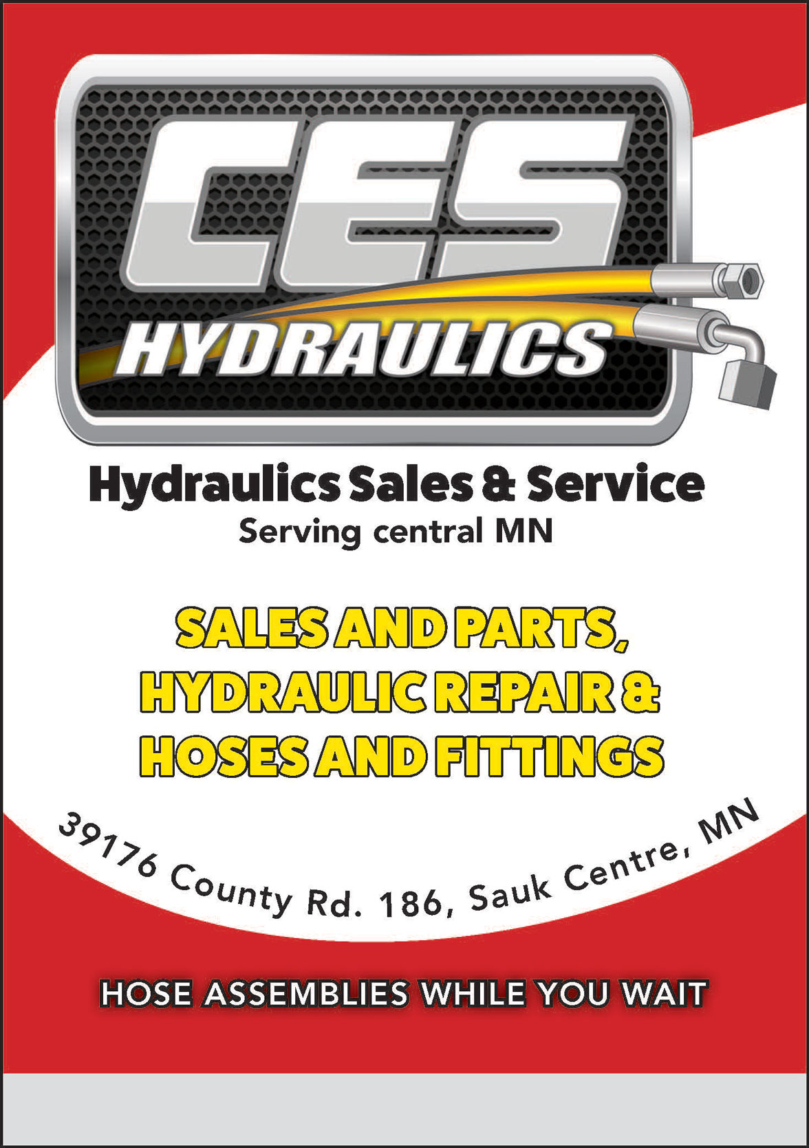 Services CES Hydraulics Sauk Centre, MN Committed to Furnishing